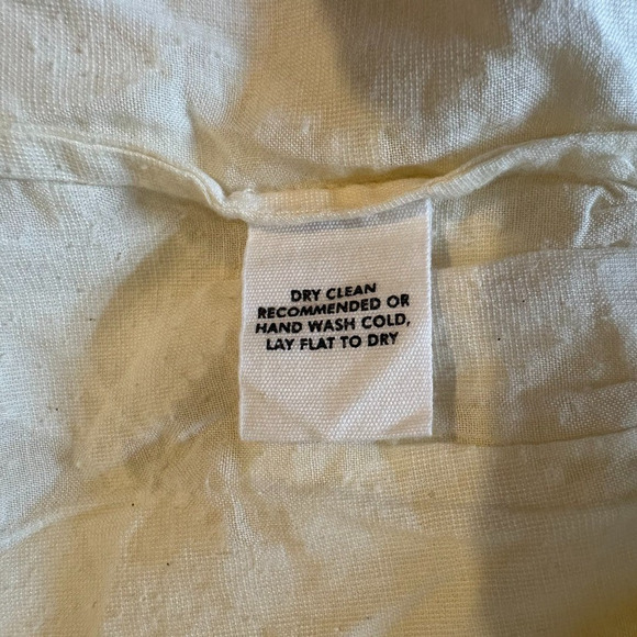 Apiece Apart Cream Nissi Tiers Fil Coupe Voile Tank Top Size M Ivory Preppy City - Picture 9 of 10